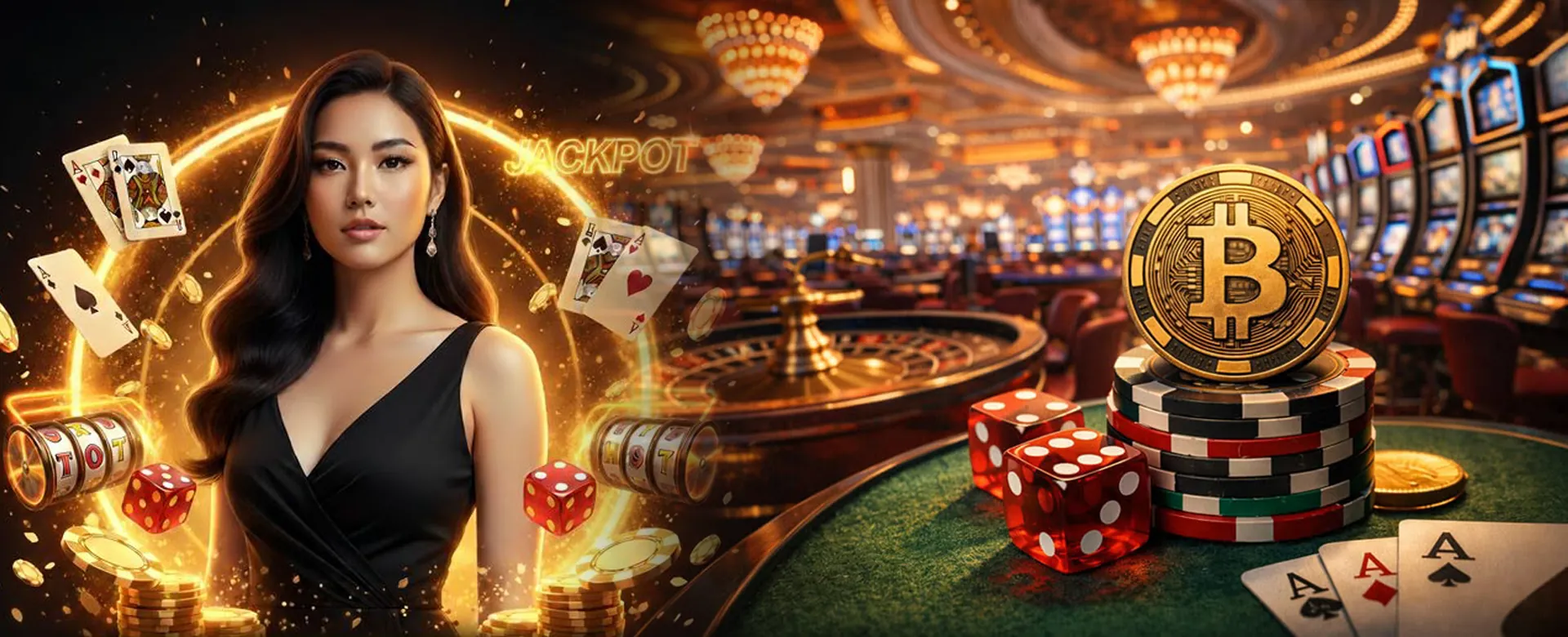 Mobile app showcasing login screen and slotvip games
